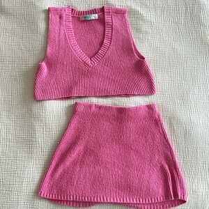 Free People Tank & Skirt set